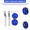 thumbnail image 4 of Phenofice 1 Set Durable Training Wheels Blue Plastic for Safety Stability, 4 of 8
