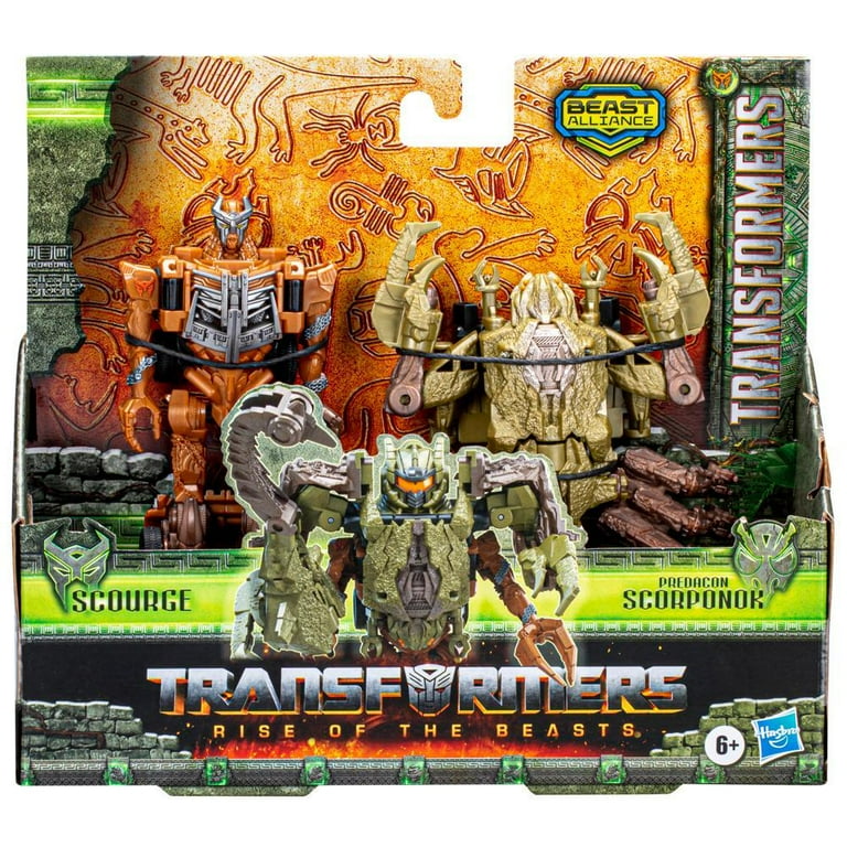 Transformers Beast Alliance Scourge & Predacon Scorponok - Beast Combiner 2-Pack Transformers Beast Alliance Scourge & Predacon Scorponok - Beast Combiner 2-Pack
