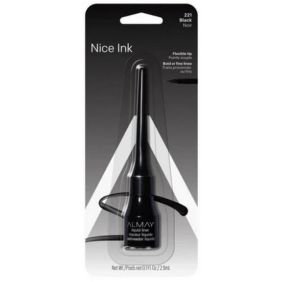 Almay Liquid Eyeliner, Black [221] 0.1 oz