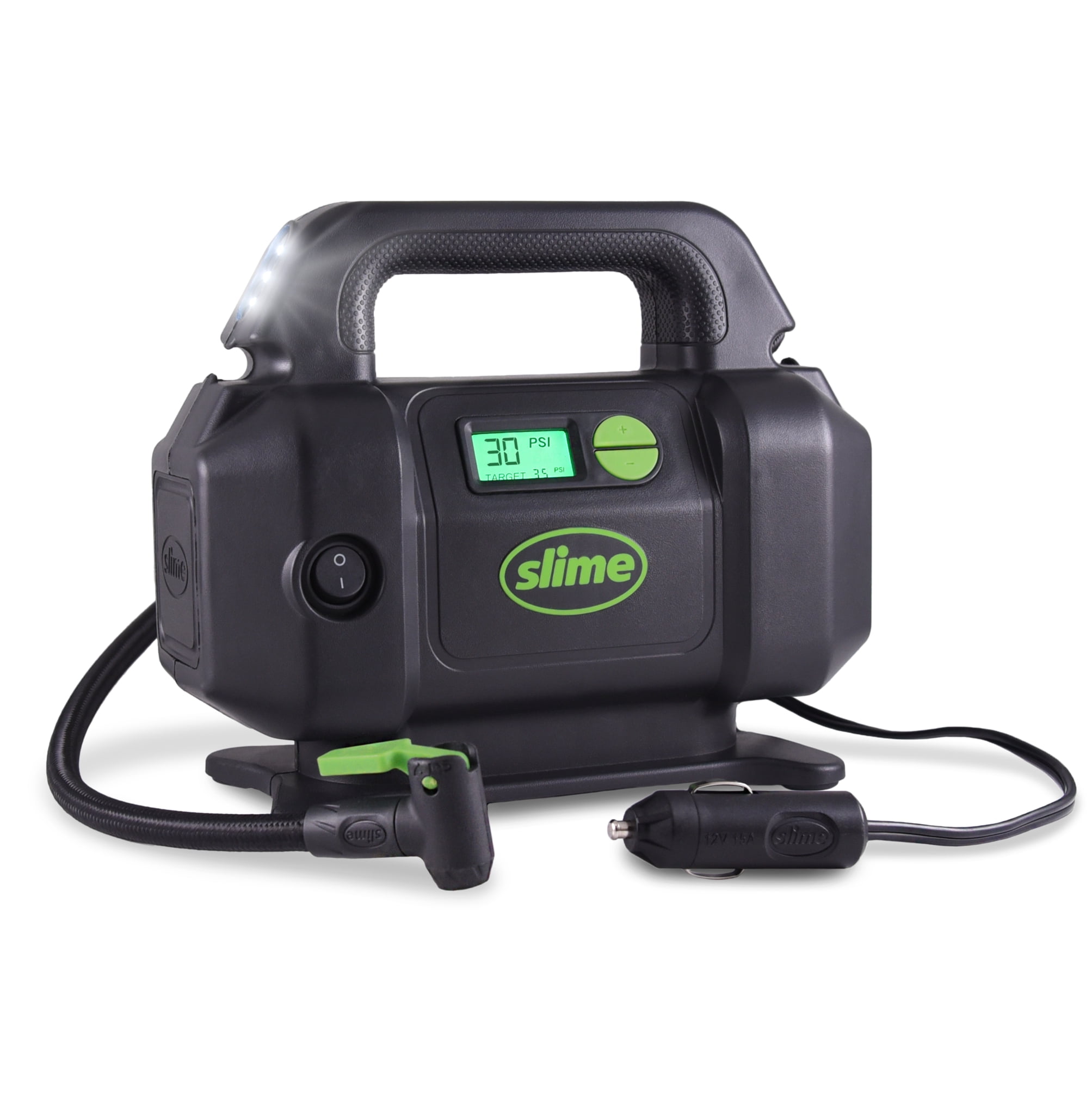 Slime Deluxe Digital Tire Inflator Air Pump 12 Volt - 40077