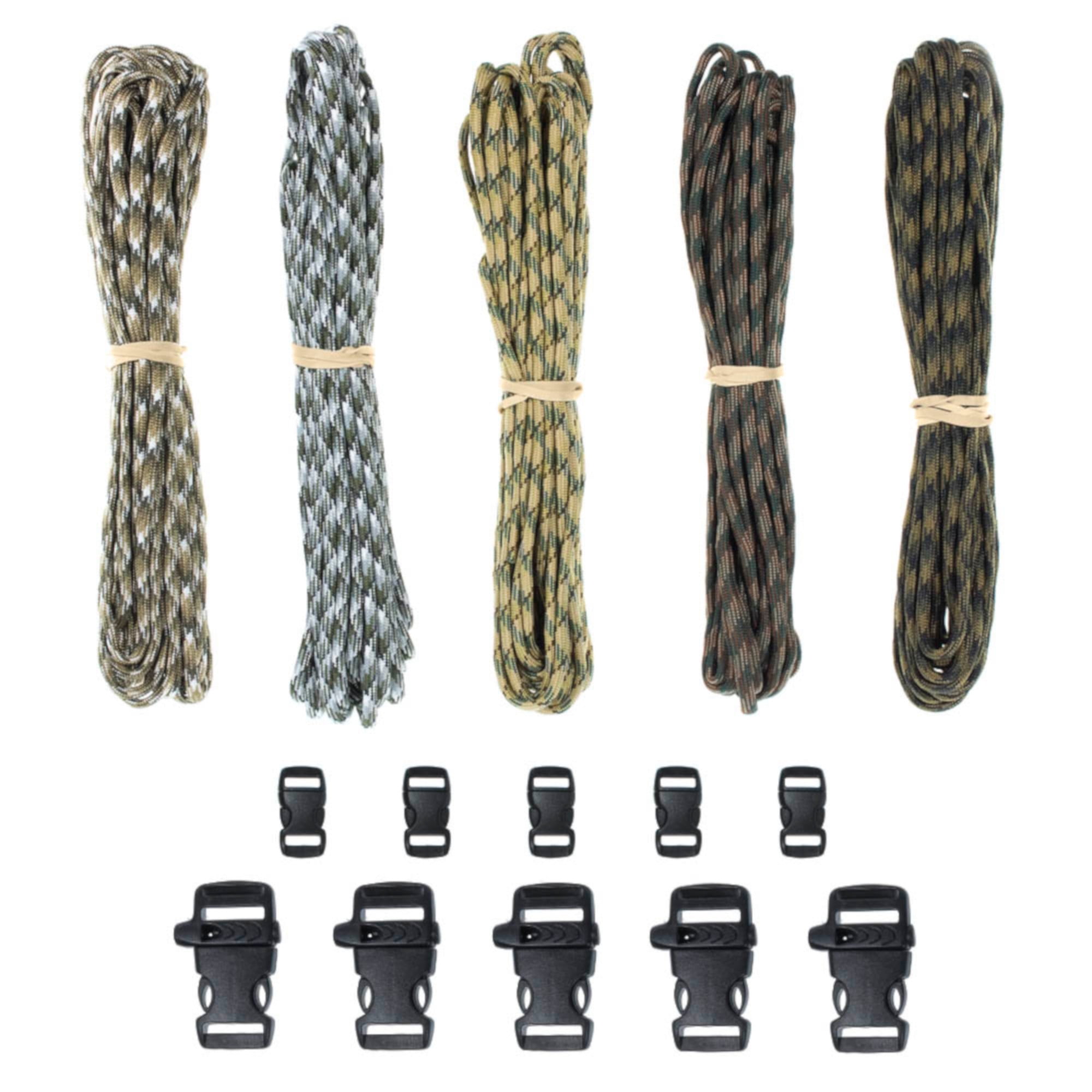 Paracord Planet DIY Ultimate Paracord Kit – 30 Feet of 550 Paracord & 10  Essential Necessities to Make Your Own Survival Paracord Bracelets,  Lanyards
