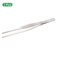 thumbnail image 3 of Pinzas de Acero Inoxidable Uxcell de 7.9 Pulgadas, Pinzas Rectas con Punta Serrada, Pinzas Multiusos para Cocina, Jardinería, Reparación de Artesanías, Plata, 3 of 7