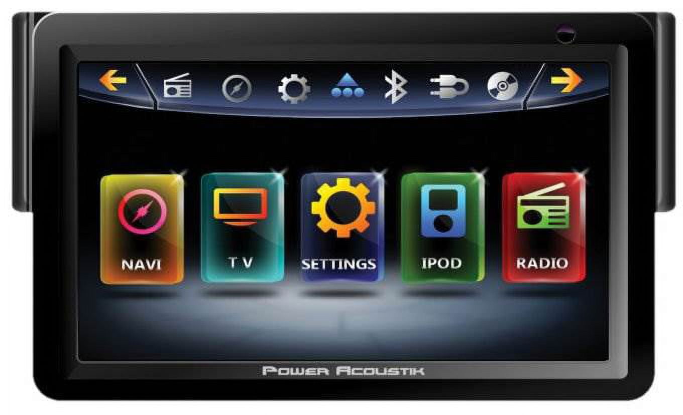 Power Acoustik Inteq PD-718NB Car DVD Player, 7