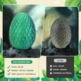 thumbnail image 4 of 3D Printed Dragon in Eggs 12in Articulated Dragon Crystal Dragon Fidget Toy with Dragon Eggs Flexible Executive Desk Toys Home Office Decor (Dragon-Random), 4 of 14