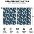 thumbnail image 2 of Blackout Kids Curtains,Dark Blue Princess Castle Pattern Childrens Insulated Curtains Set Of 2,Bedroom Essentials,Toddler Room Decor 52"x63", 2 of 5
