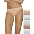 thumbnail image 5 of Hanes Ultimate Women's Comfort Cotton Bikini Underwear, 5+1 Pack, 5 of 6
