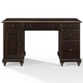 thumbnail image 3 of Crosley Palmetto Wood Computer Desk in Espresso, 3 of 9