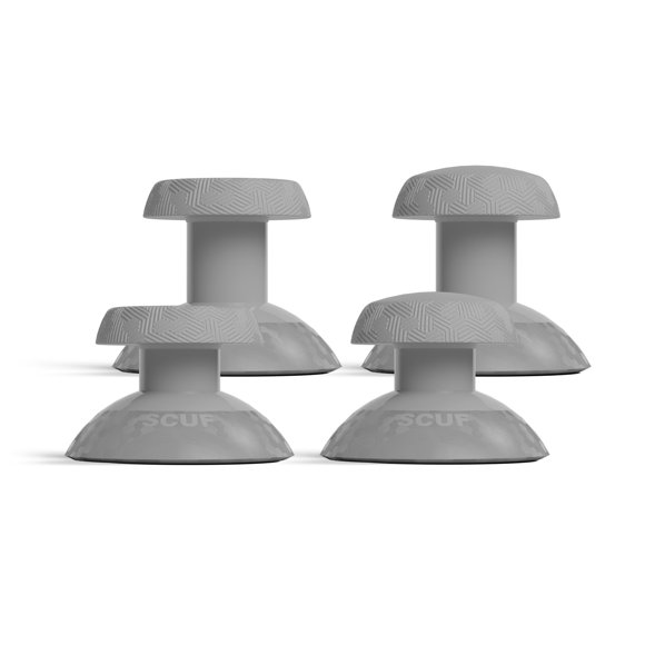 Kit de reemplazo de sticks analógicos SCUF Valor Pro color gris claro