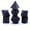 Purple, variant on 7pcs DND Dice Set, Retro Polyhedral Dice, Table Game Dice Role-Playing RPG Dice, Black