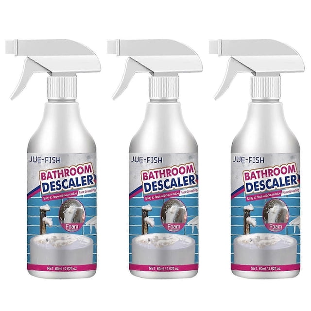 1-3Pcs Bathroom Descaler Spray Stubborn Stains Removal Detergent Descaling Cleaning Agent For Bathtub Toilet Shower