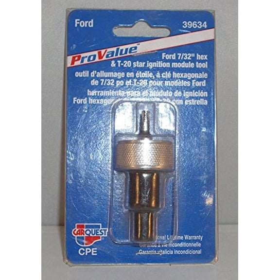 Pro Value 39634 Carquest Ford 7/32" Hex & T-20 Star Ignition Module Tool (ac666)