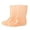Orange, variant on AUXDIQ Wellington Boots Women Mid-calf Wellies Waterproof Rain Boots Outdoor Garden Shoes, Pink, 6 US