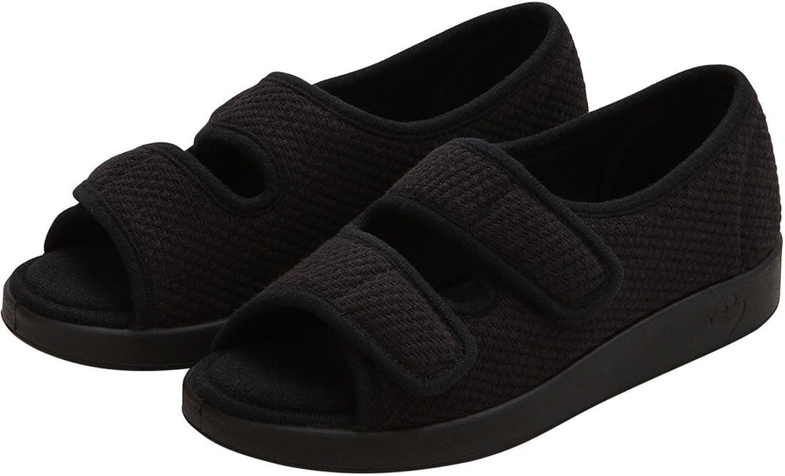 Women’s Extra Wide Open Toed Sandal Shoes for Seniors 