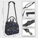 thumbnail image 2 of Disketp Wildflowers And Dragonflies Lonchera Térmica para Mujer y Hombre, Bolsa de Almuerzo Reutilizable e Impermeable para Trabajo, Viajes y Picnic, 2 of 7