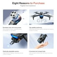 thumbnail image 3 of ikaufen S181 Drone with Camera for Adults GPS RC Drone With 4K HD Dual Camera WiFi FPV Foldable Quadcopter Aircraft +2 Battery, 3 of 12