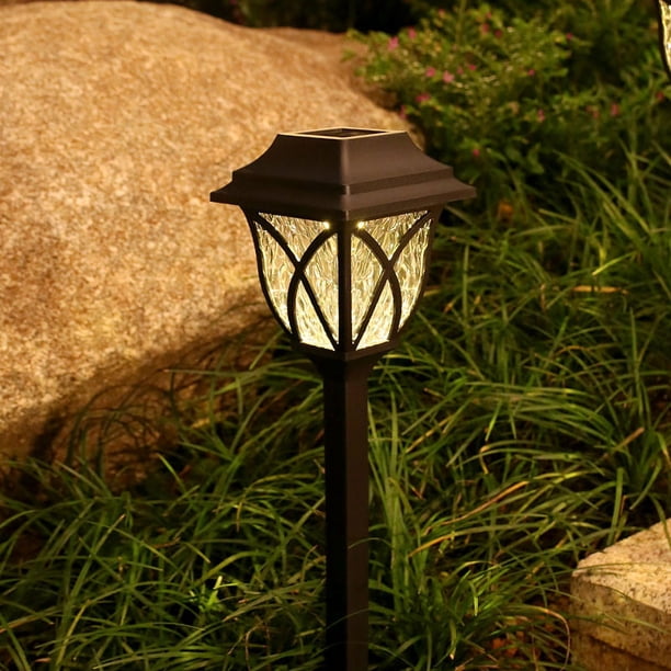 Luces Solares Para Exterior - Pack De 6 Focos IP65, 800 Lúmenes, 2 Modos, Impermeables