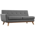 thumbnail image 3 of Modway Engage Left-Arm Upholstered Fabric Loveseat in Wheatgrass, 3 of 15