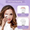 thumbnail image 7 of EXLEAF 2026 New Heated Eyelash Curler,Rechargeable Electric Eyelash Curler,Double-Curved Design and 2 Adjustable Temperature Settings-A Safe and Gentle Heated Eyelash Curler for Natural Curls, 7 of 7