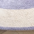 thumbnail image 3 of Safavieh Easy Care Anselmo Bordered Area Rug, Ivory/Lilac, 3' x 3' Round, 3 of 7