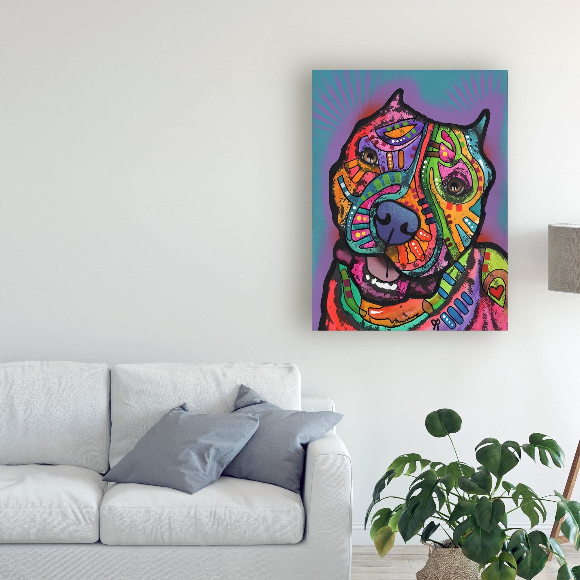Trademark Fine Art 'Noel Stencil' Canvas Art by Dean Russo