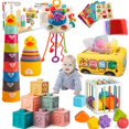 thumbnail image 1 of Baby Toys ELLECK Montessori de 6 a 12 meses con juguetes para la dentición, 1 of 6