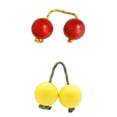 thumbnail image 1 of rcstronger 2 pares de Bolas de arena rítmica de plástico ABS para niños juguetes de educación temprana rojo amarillo, 1 of 6