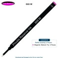 thumbnail image 2 of 4 Pack - Private Reserve Ink Schmidt 888 Rollerball Refill Magenta Ink, Medium Tip, 2 of 3