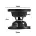 thumbnail image 5 of sunsanly 1 Set Magnetic Door Stopper Heavy Duty Stainless Steel Silicone Adhesive No Drilling Anti-collision Wall Mount Door Catch Doorstop Inside Outside RV Door Holder, 5 of 8
