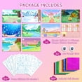 thumbnail image 2 of Kit de manualidades con estampado de unicornios y princesas para niñas de PERRYHOME, 2 of 6