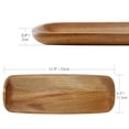 thumbnail image 3 of Juego de 3 Platos de Charcutería Hecef Bandeja de Madera de Acacia para Servir Tablas de Queso, 3 of 12