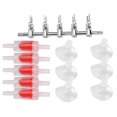 thumbnail image 1 of Aquarium Aeration Set, Stainless Steel Aquarium Regulating Valve Set Neat Aquarium Regulating Valve, for Fish, 1 of 8