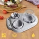 thumbnail image 5 of Cortador de huevos de acero inoxidable 3 en 1 de alta resistencia | Herramienta multifuncional para cortar alambre | Rebanadas uniformes | Agarre seguro | Fácil de limpiar | 1 paquete | Gadget de, 5 of 6