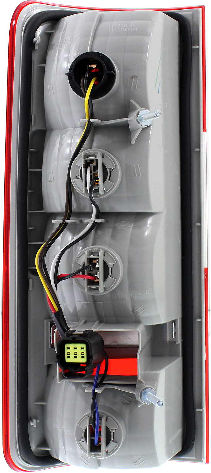Tail Light Compatible With 2010-2013 Ford Transit Connect Right Passenger With bulb(s)
