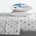 thumbnail image 5 of Messi Kids 4 Piece White Bed Sheet Set, Full, 5 of 10