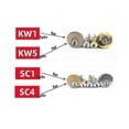 thumbnail image 2 of Locksmith Lishi 2 In 1 Tools Kw5 For Door Civil Lock Opener Hand Tool Professional Locksmith Hand T-df, 2 of 5