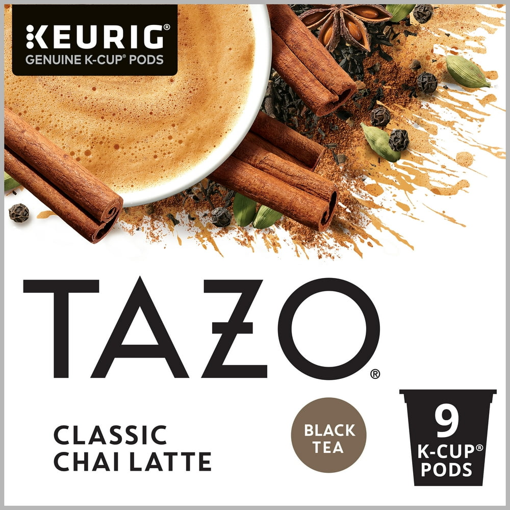 TAZO Chai Latte Black Tea KCup® Pods 9 Count