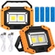 thumbnail image 1 of Foco De Construcción LED Batería 2 Juegos, Foco Recargable Con Batería 30W 2000LM, Luz De Trabajo LED Portátil USB, Para Garaje, Camping, Pesca, Sitio De Construcción De Emergencia, 3 Modos De, 1 of 5