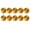 Golden, variant on 10Pcs Aluminum Alloy Potentiometer Control Knob Guitar Volumes Control Knob 6mm Shaft Hole Amplifier Knob Easy to Install