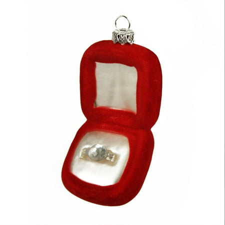 3 25 quot diva jewel red wedding ring box glass christmas 3 25 quot diva jewel red wedding ring box glass christmas