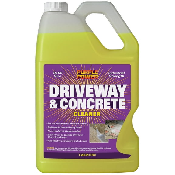 Purple Power Driveway and Concrete Cleaner 1 Gallon Industrial Strength