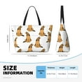 thumbnail image 4 of Xecao German Shepherd Dog for versatile beach bag for women includes zipper pockets and waterproof material, ideal for vacations and adventures., 4 of 7