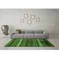 thumbnail image 3 of Ahgly Company Indoor Rectangle Abstract Green Modern Area Rugs, 8' x 12', 3 of 4