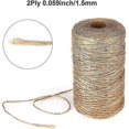 thumbnail image 2 of 328 Feet Natural Jute Twine - Durable Brown Twine Rope, 2 of 5