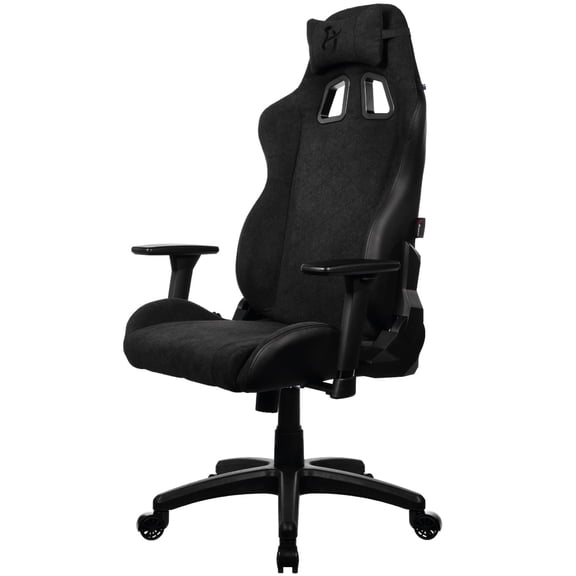 Arozzi Avanti Soft Fabric Office & Gaming Chair - Pure Black
