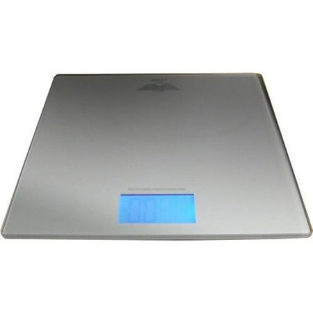 My Weigh SCMELITES One-Step Elite Digital Glass Bathroom Scale (Silver)