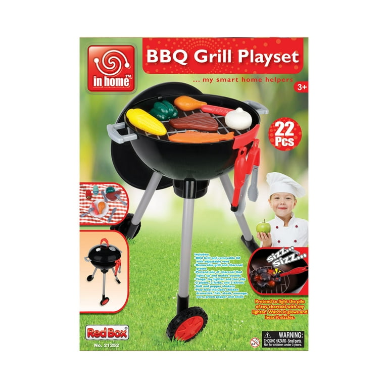 Red Toolbox Char-Broil Kid BBQ Set - Imagine That Toys