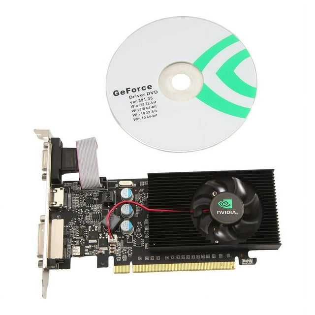 Tarjeta gráfica discreta GT730 2G para video de alta definición, uso en oficina, multifuncional, práctica y práctica.