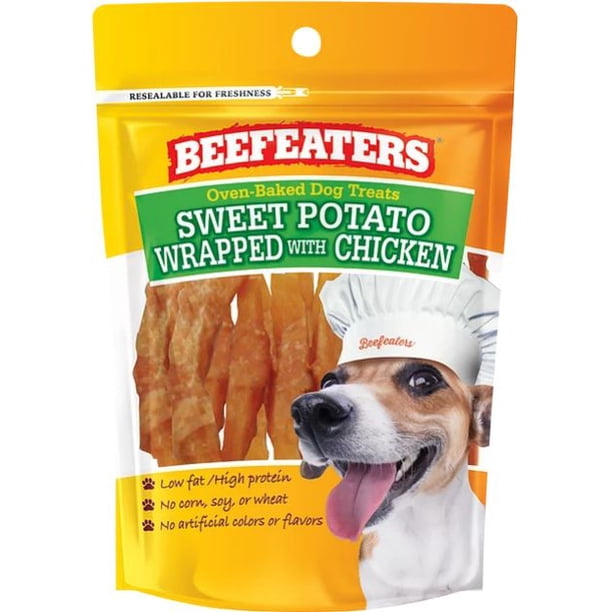Beefeaters Oven Baked Sweet Potato Wrapped with Chicken Dog Treat [Dog