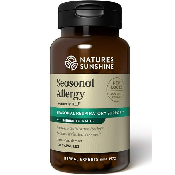 Nature's Sunshine ALJ Seasonal Allergy Relief Supplements Assists