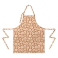 thumbnail image 2 of Autumn Fall Leaves Pattern Apron-Garden Aprons for Women with Pockets-Cotton Linen Waterproof Kitchen Cooking Gardening Aprons Adjustable for Kitchen,Cooking,BBQ and Salon 33"x27", 2 of 7